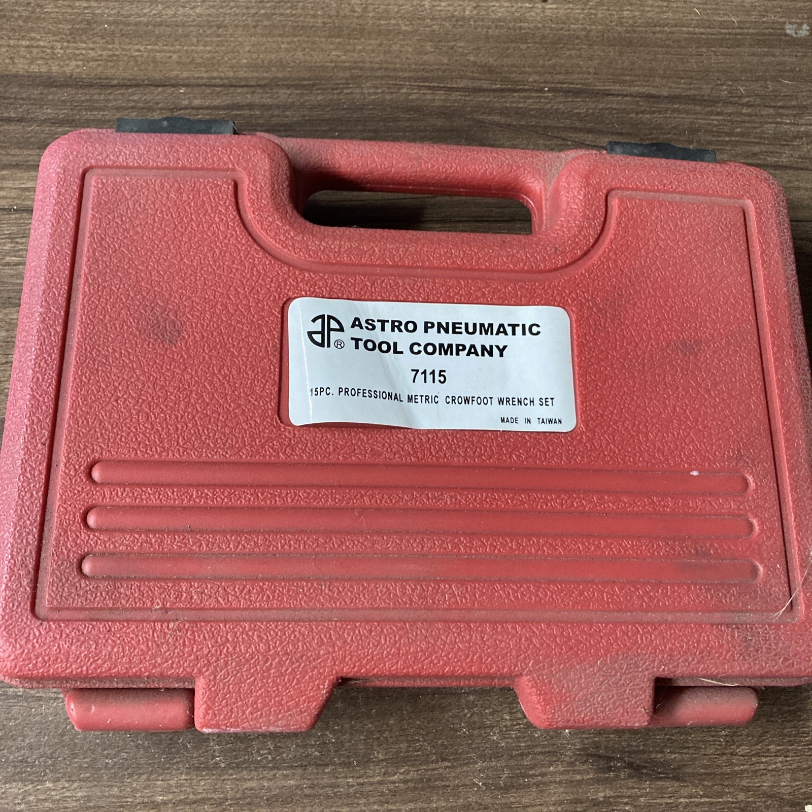 Astro Pneumatic AST 7115 – 15 Piece Professional Metric Crowfoot Wrench Set