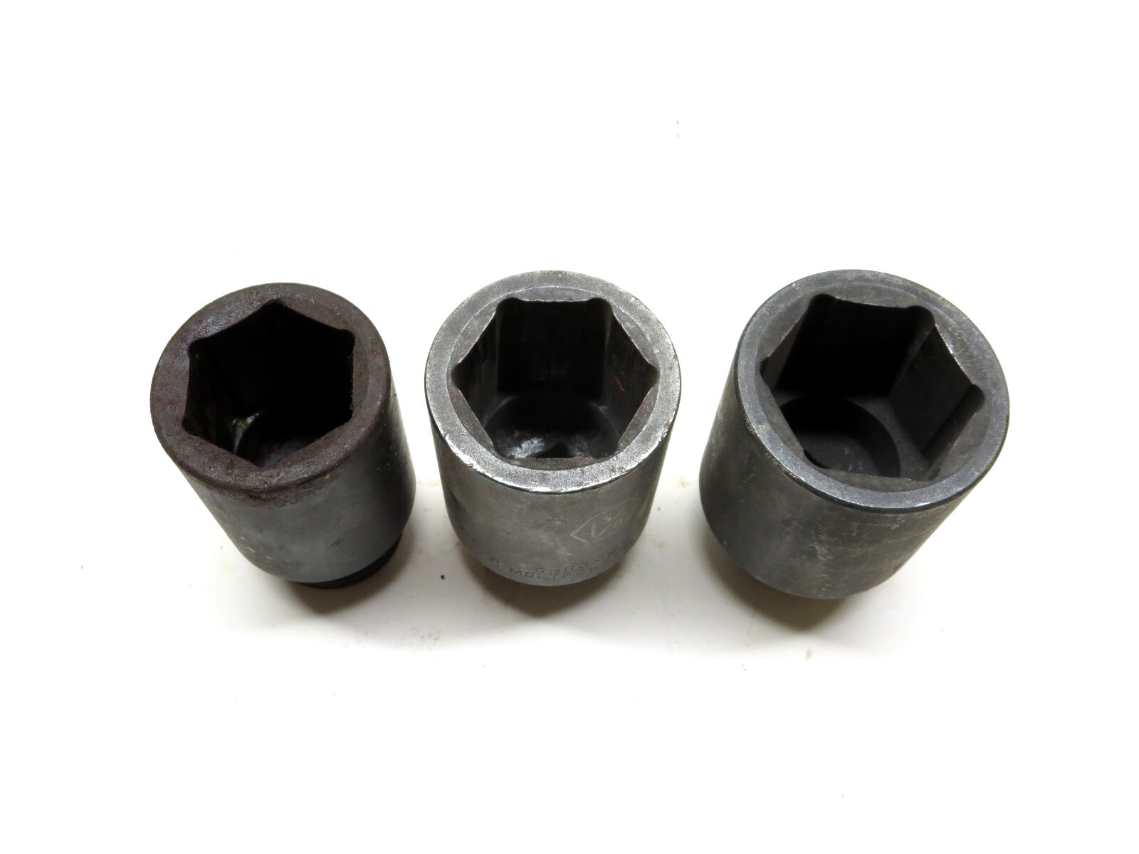 LOT OF 3 PCS GearWrench 3/4 DR Deep Impact Sockets 1-1/2, 1-5/8, 1-13/16 in.