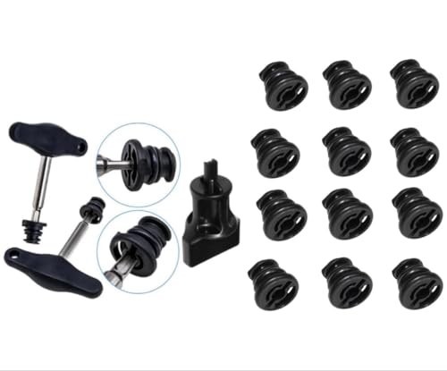 12 PCS Oil Drain Plug Removal Tools Set – Compatible with VW & Audi Models
