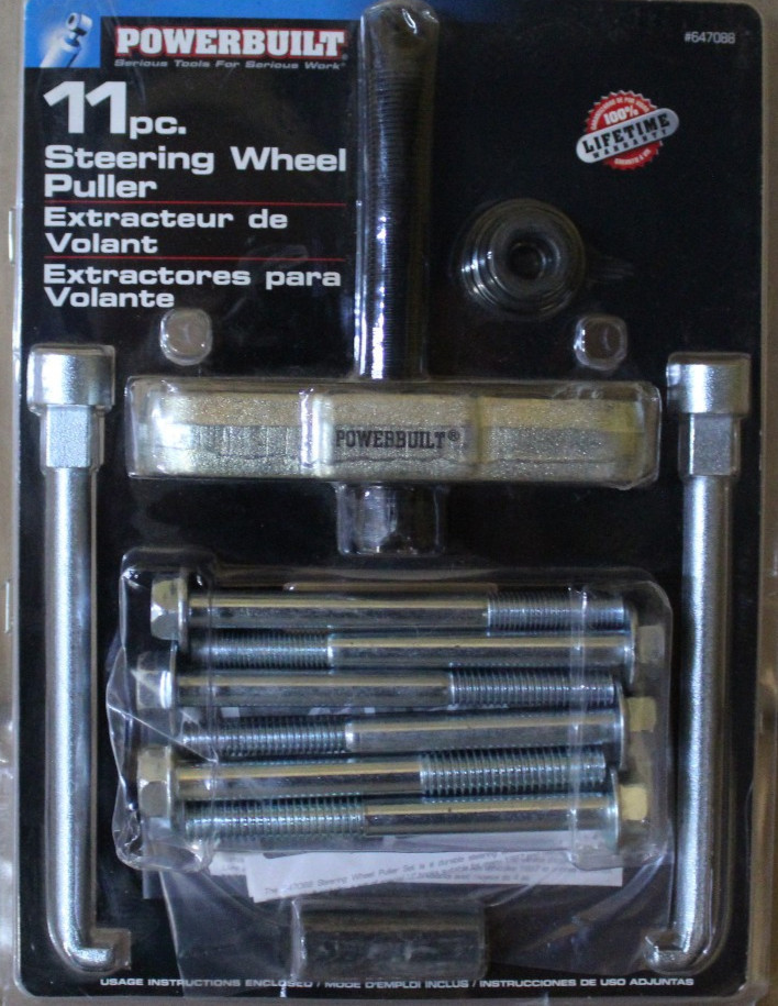 POWERBUILT 647088 11 PIECE STEERING WHEEL PULLER