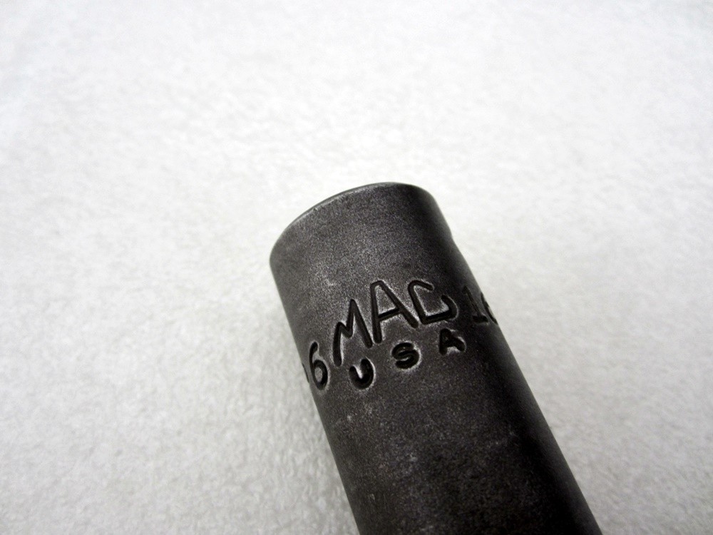 MAC Tools 1/2″ Drive 16mm 6pt Deep Impact Socket VDP6 Made in USA