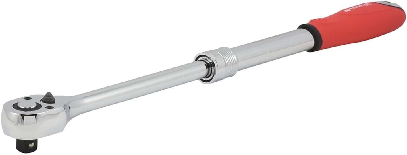 03068A 1/2-Inch Drive Extendable Ratchet Handle | 72 Tooth Reversible Ratchet…