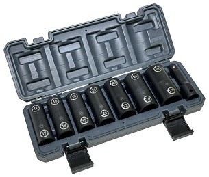 Lisle 13420 8 Piece Hex And Twist Socket Set New