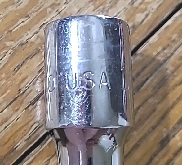 Easco 1/2″ Extensions-3″, 10″. 3/8″ Socket. EUC USA MADE Mechanics Tools
