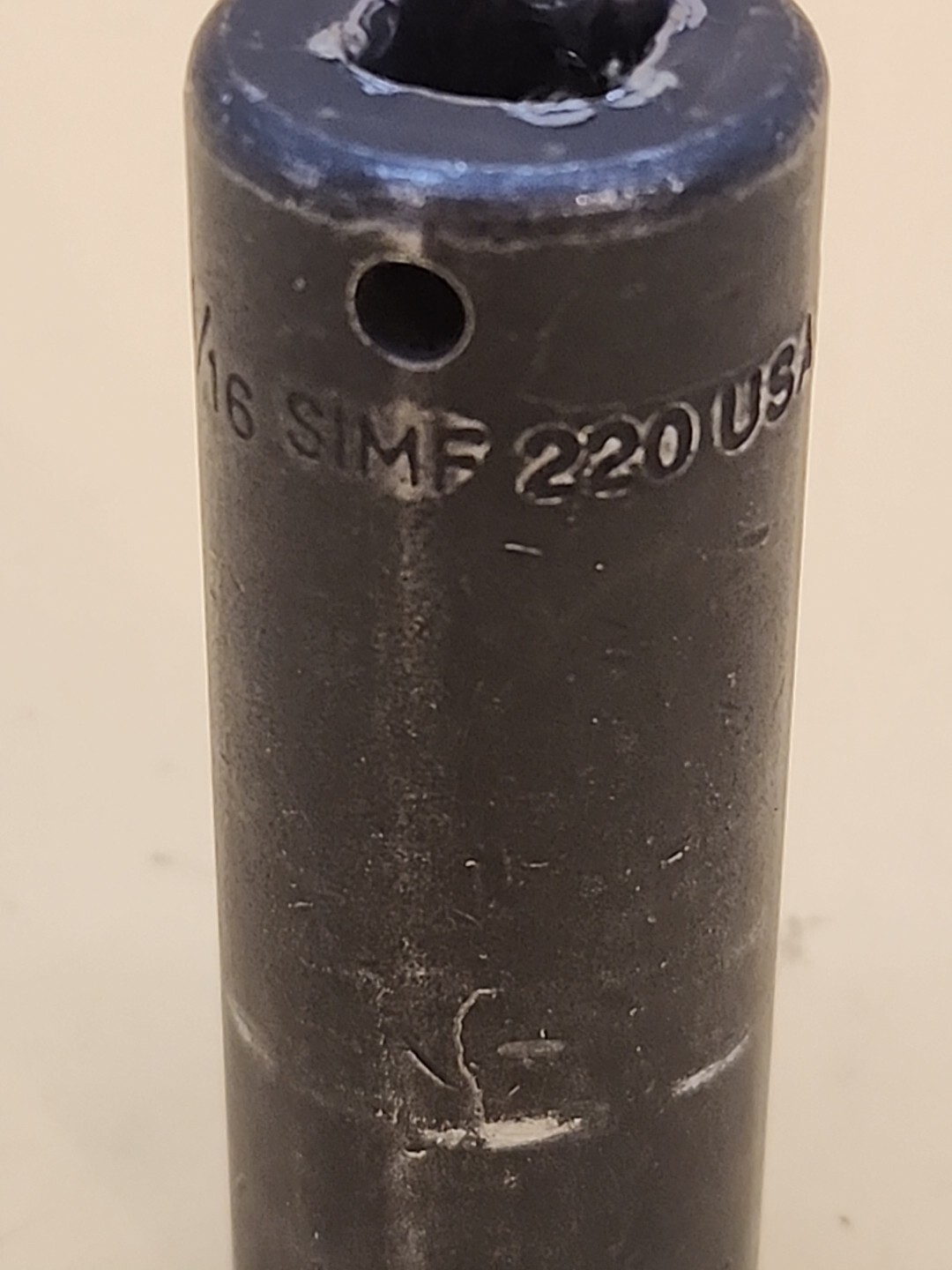 Snap-on Tools 11/16″ Deep Impact Socket 3/8″ Drive 6 Pt SIMF220 USA