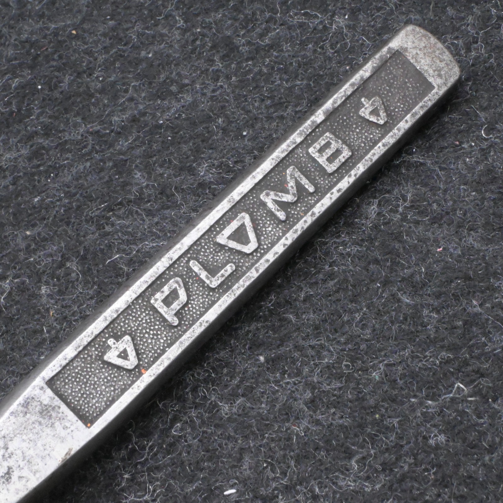 VINTAGE PLOMB PLVMB 5449 1/2″ DRIVE RATCHET PEBBLED Handle FINISH Made In USA