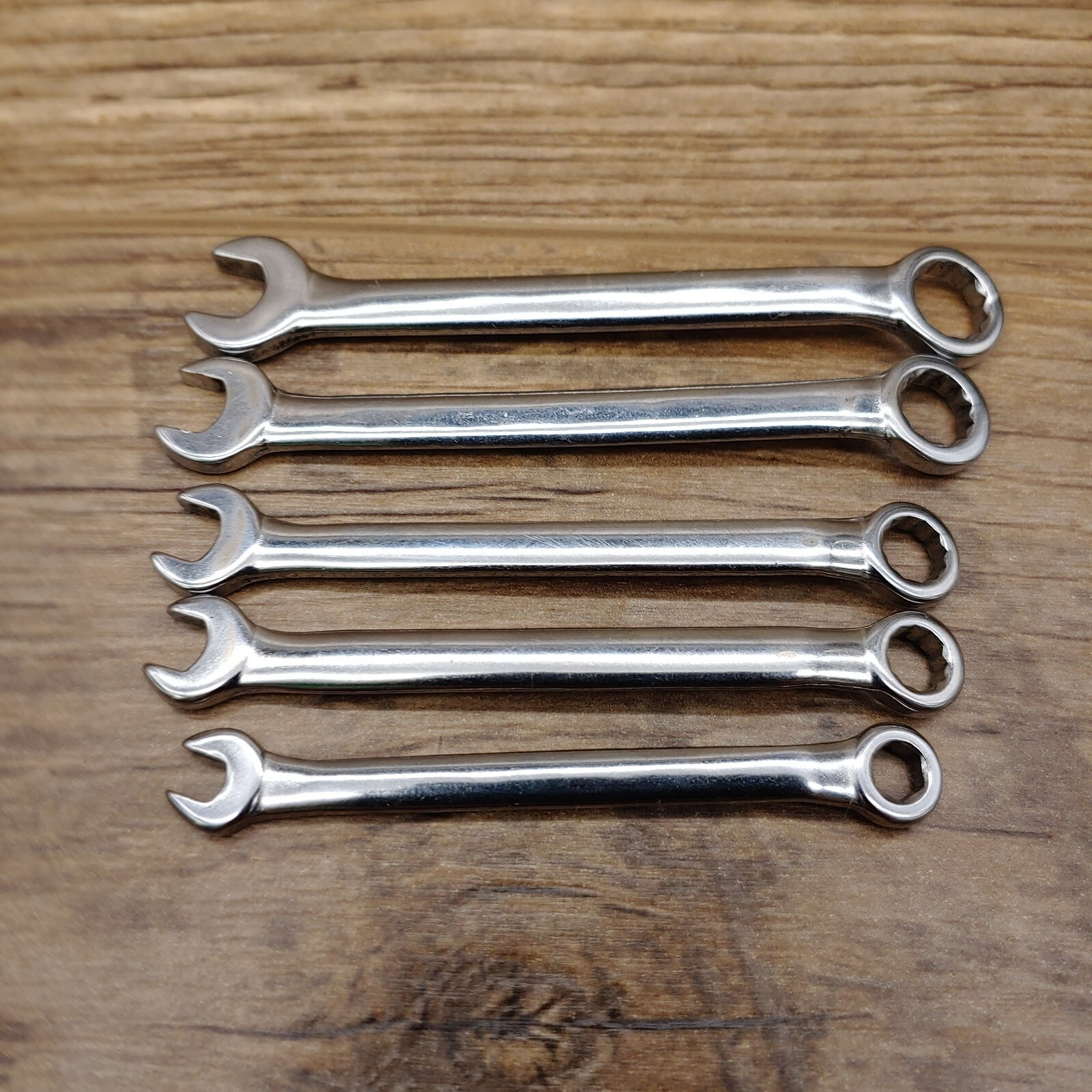 Five (5) Craftsman SAE Combination Ignition Wrenches 5/32 13/64 7/32 1/4 9/32