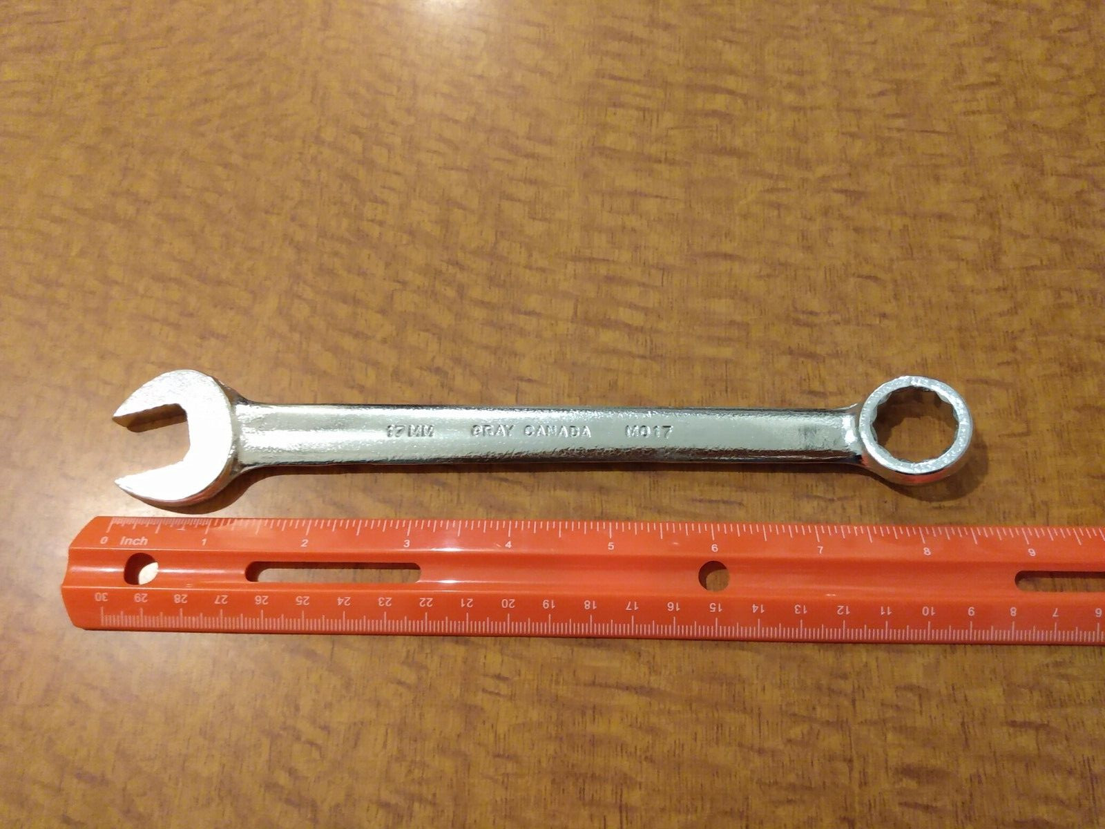 GRAY TOOLS 17mm Combination Wrench M017, New Old Stock. Canada