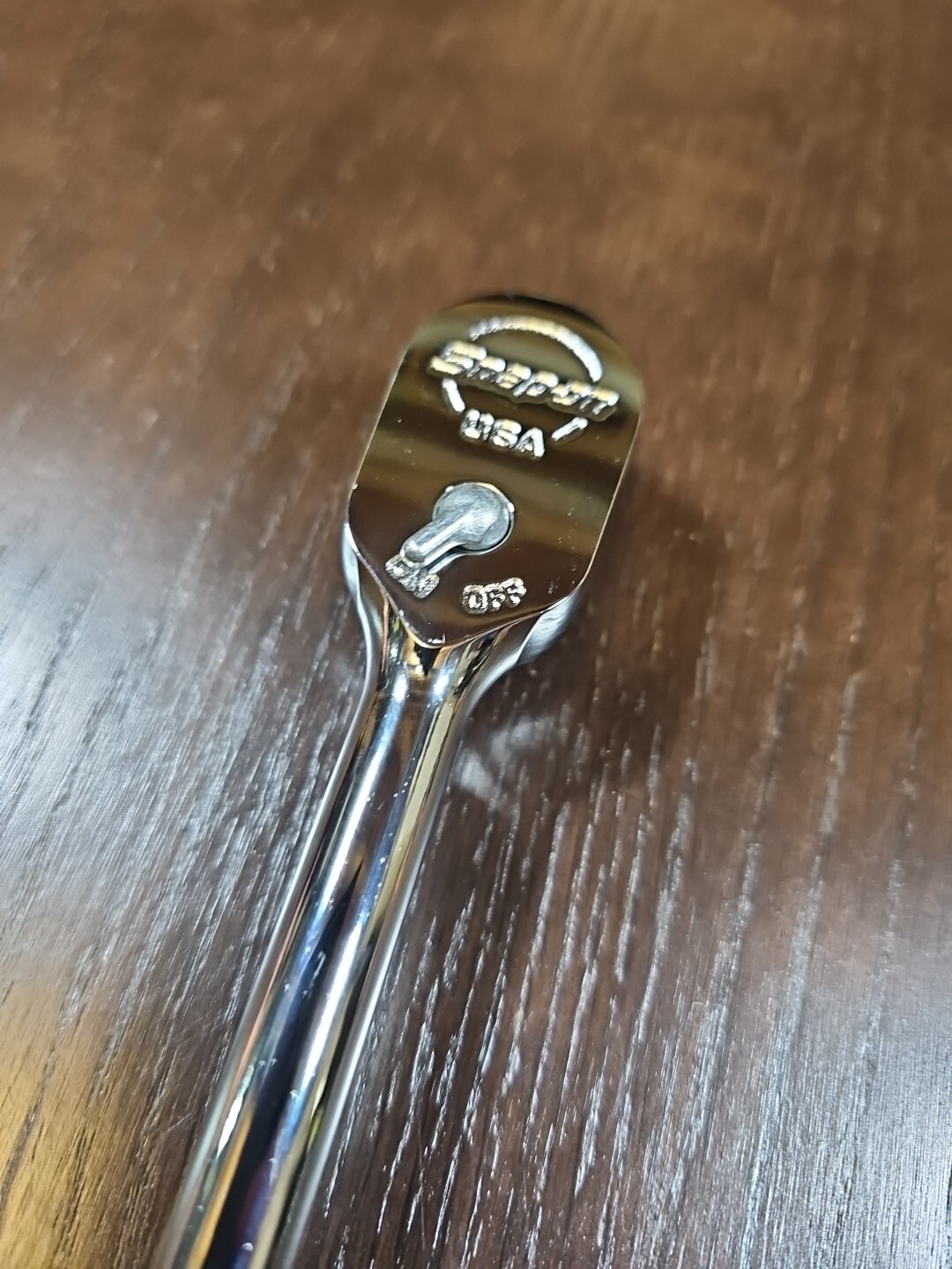 *NEW* Snap On 3/8″ FHL80 GREEN Long SOFT Handle Ratchet FREE PRIORITY SHIPPING