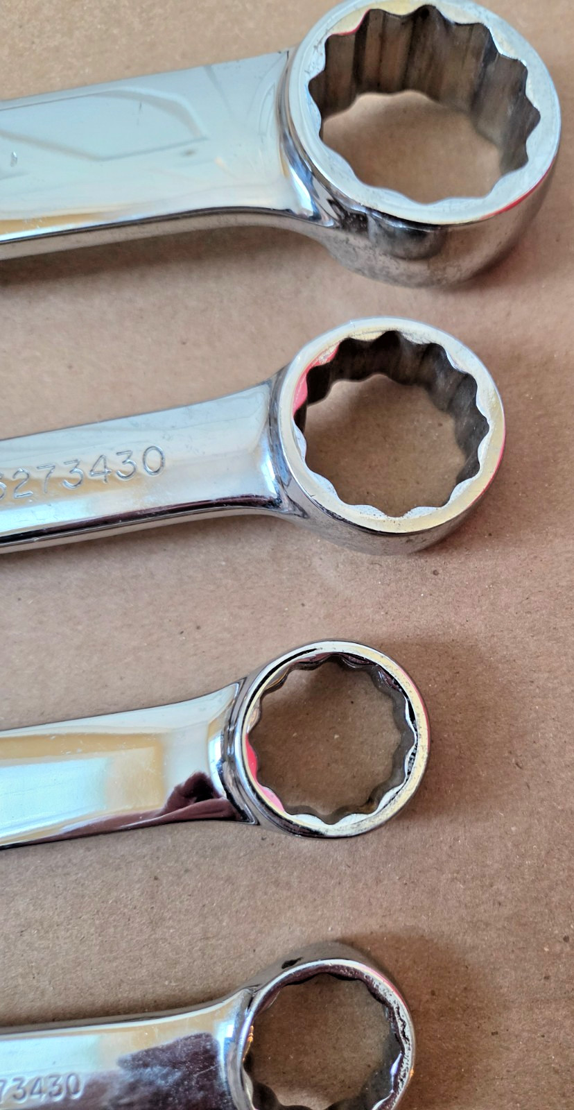 SNAP ON OEX WRENCH SET OEX400 OEX320 OEX260 OEX240 1 1/4- 1″-13/16-3/4 VERY NICE