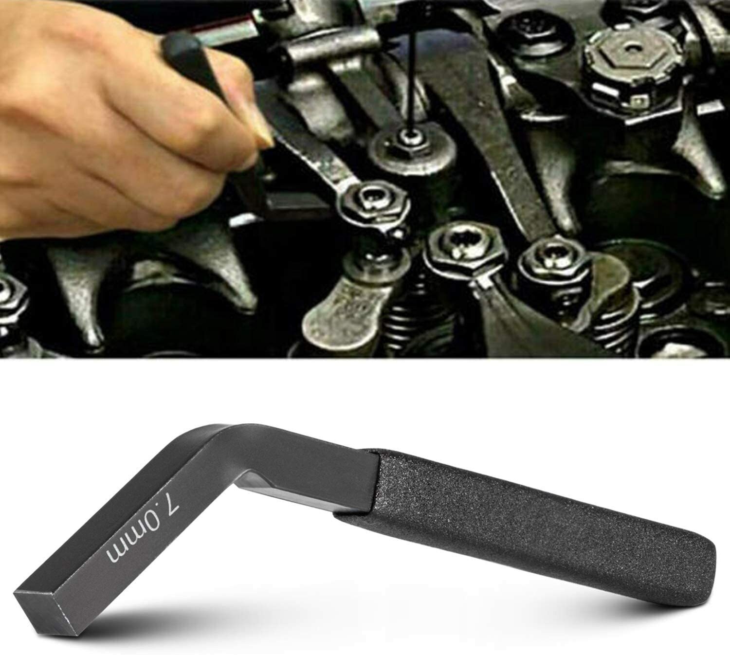 Engine Brake Adjustment Tool 7MM 3163530 Jake Brake Feeler Gauge for Cummins ISX