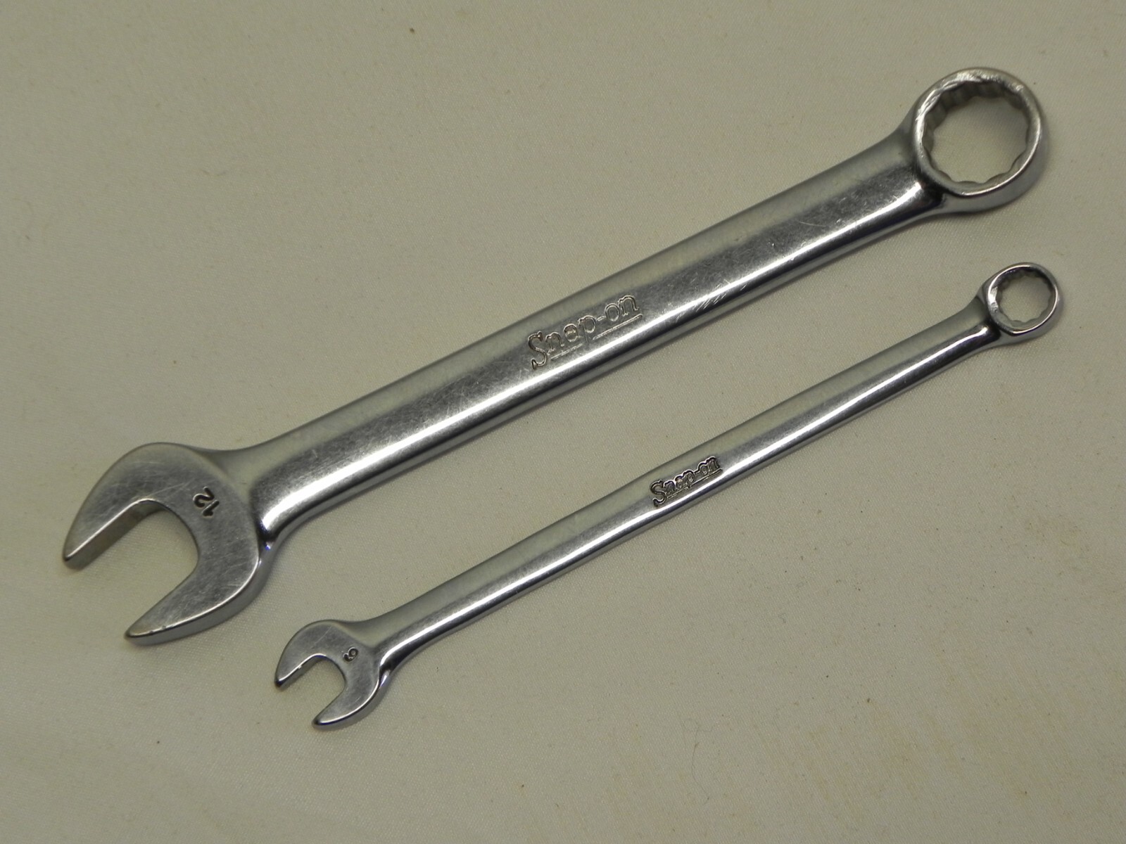 Snap-On 2 Piece 12 Pt Metric Flank Drive Combination Wrenches OEXM Series