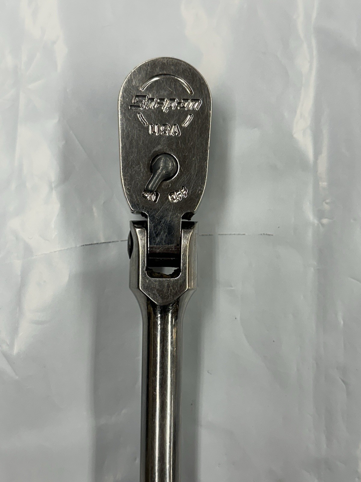 Snap On FHLF80A Swivel Head Ratchet 3/8” Drive Used Cond. -Free Ship!
