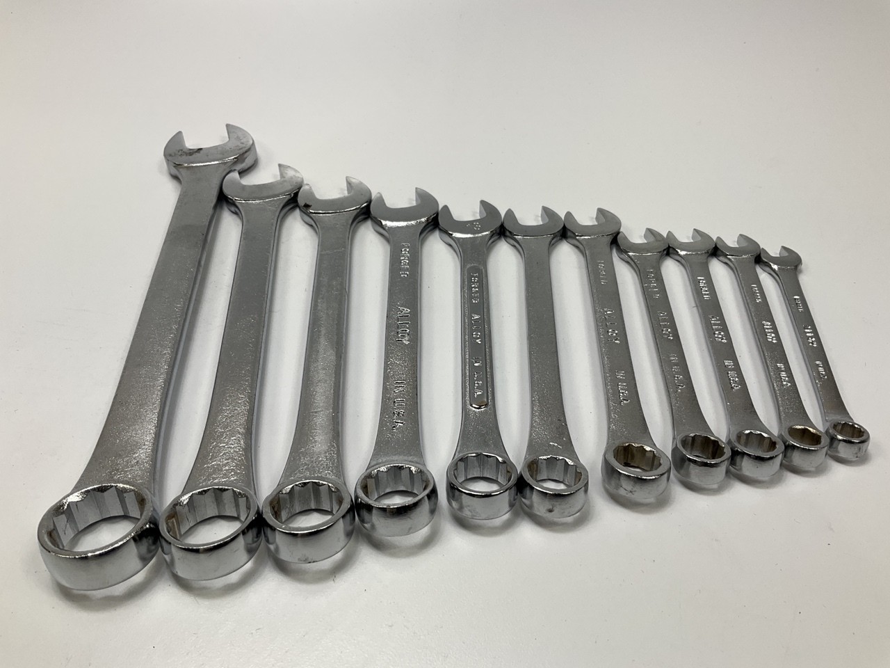 12MM WO BRAND, 13MM S-K BRAND, 15MM & 17MM GAMBLES – 11 Piece Metric Wrench Set