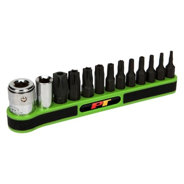 Performance Tool Mixed Drive Size Torx TR Bit Socket Set 13 Pieces