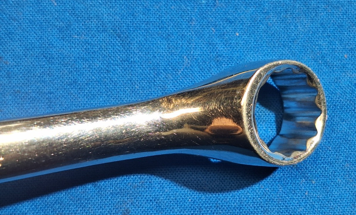 Old Logo Snap-On XSM1314 6″ long Metric 13mm-14mm 12pt short box wrench