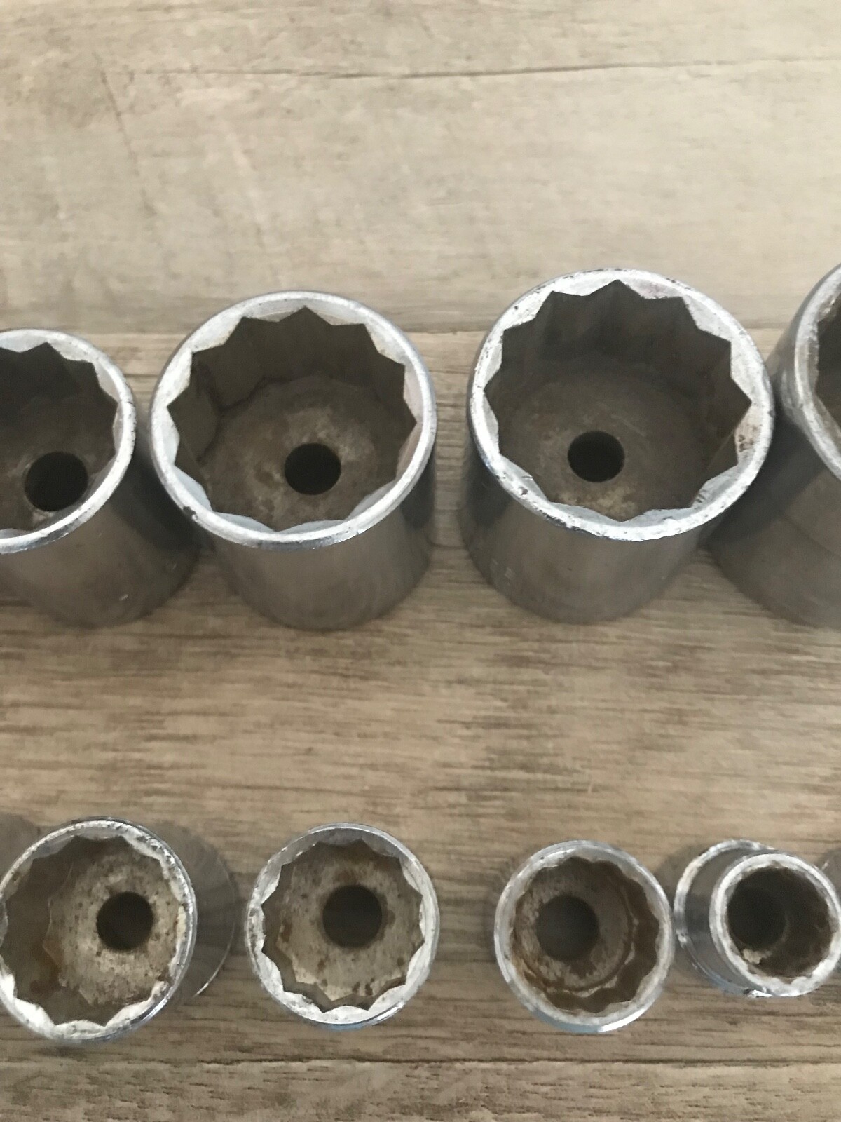 Mixed SAE Loose Sockets – 11 Pieces