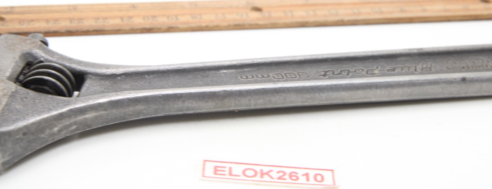 Blue-Point GAJ12 12″/300mm Adjustable Wrench 1-5/8″ Capacity