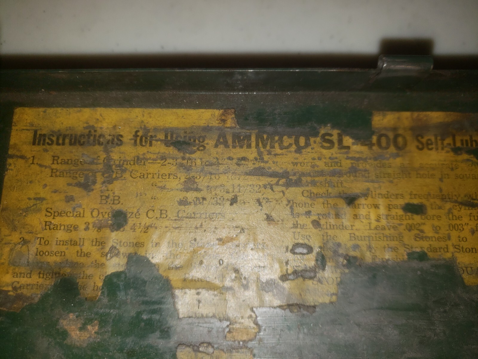 Ammco SL-400 Cylinder Grinder (Cylinder Hone)