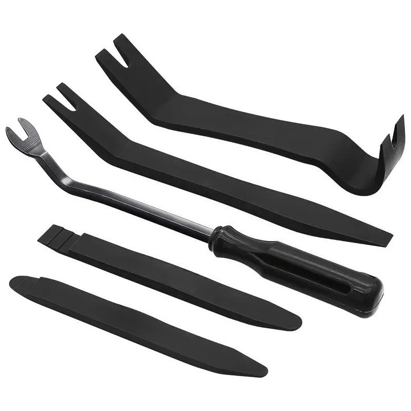 5pcs Car Trim Removal Tool Kit Interior Door Panel Clip Fastener Removal Set