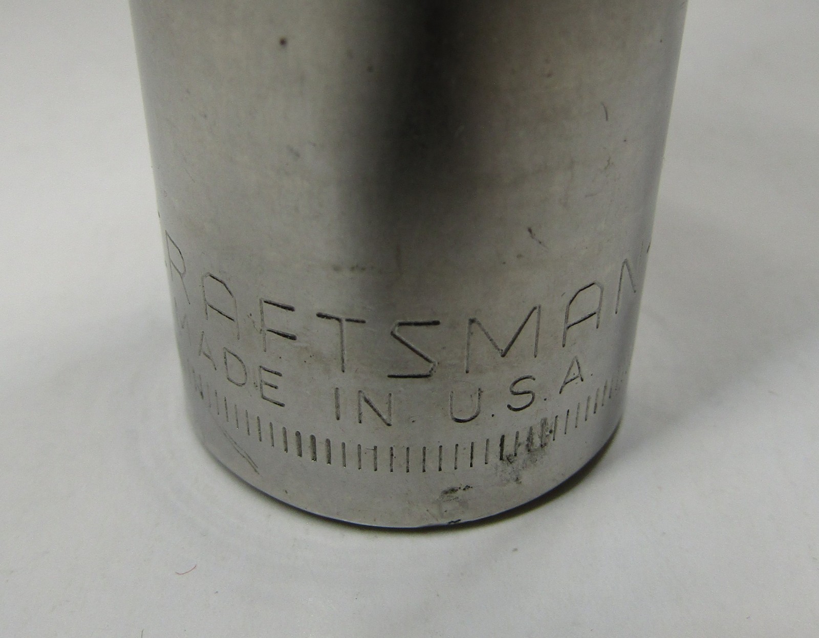 *Craftsman* 21mm 12 Point 1/2″ Drive Deep Chrome Socket 44447 Inverted G1 U.S.A.
