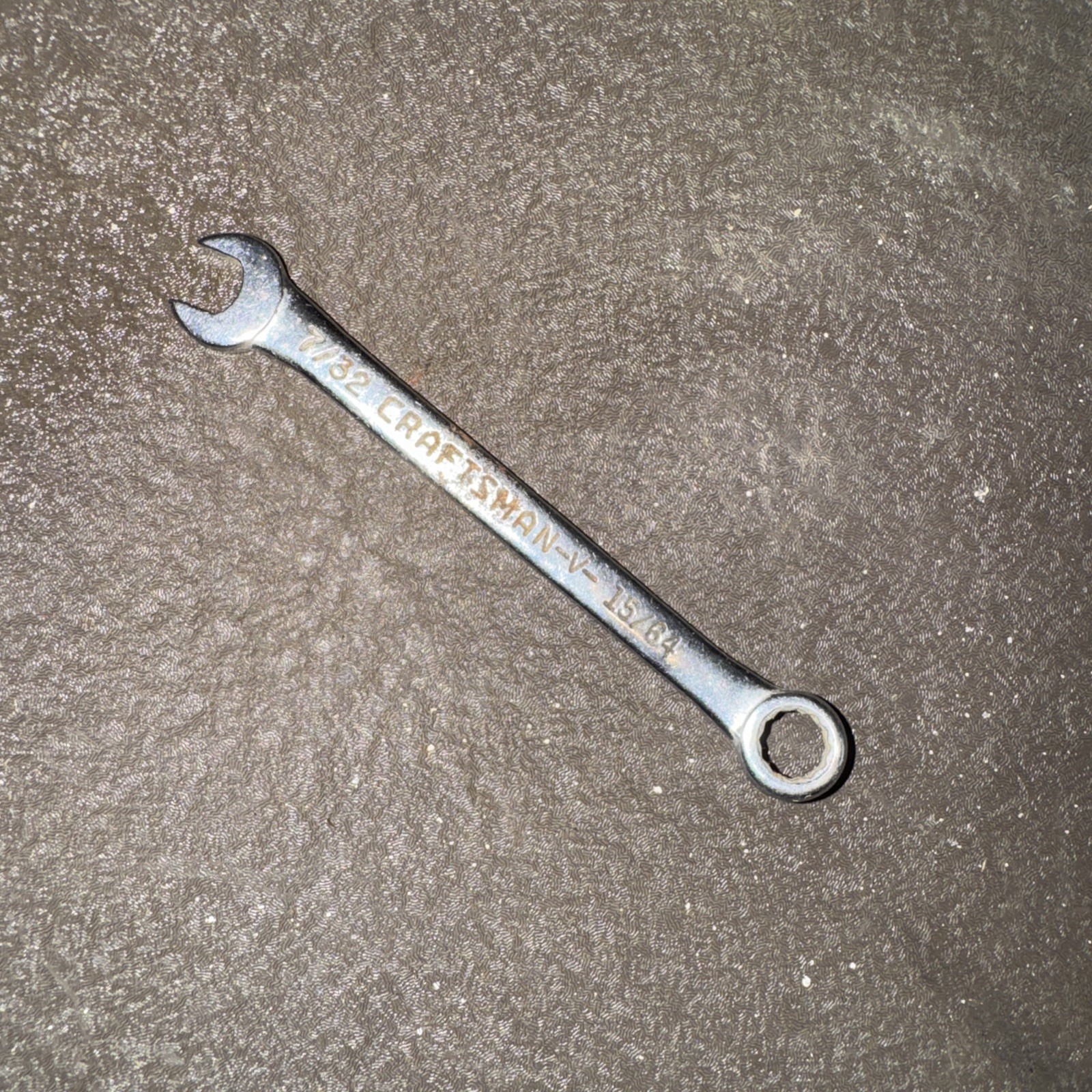 Craftsman 43941 Ignition Combination Wrench 7/32″-15/64″ Midget Combo V Vintage