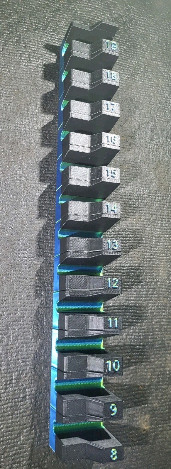 Adjustable Interlocking Wrench Organizers 8-19mm