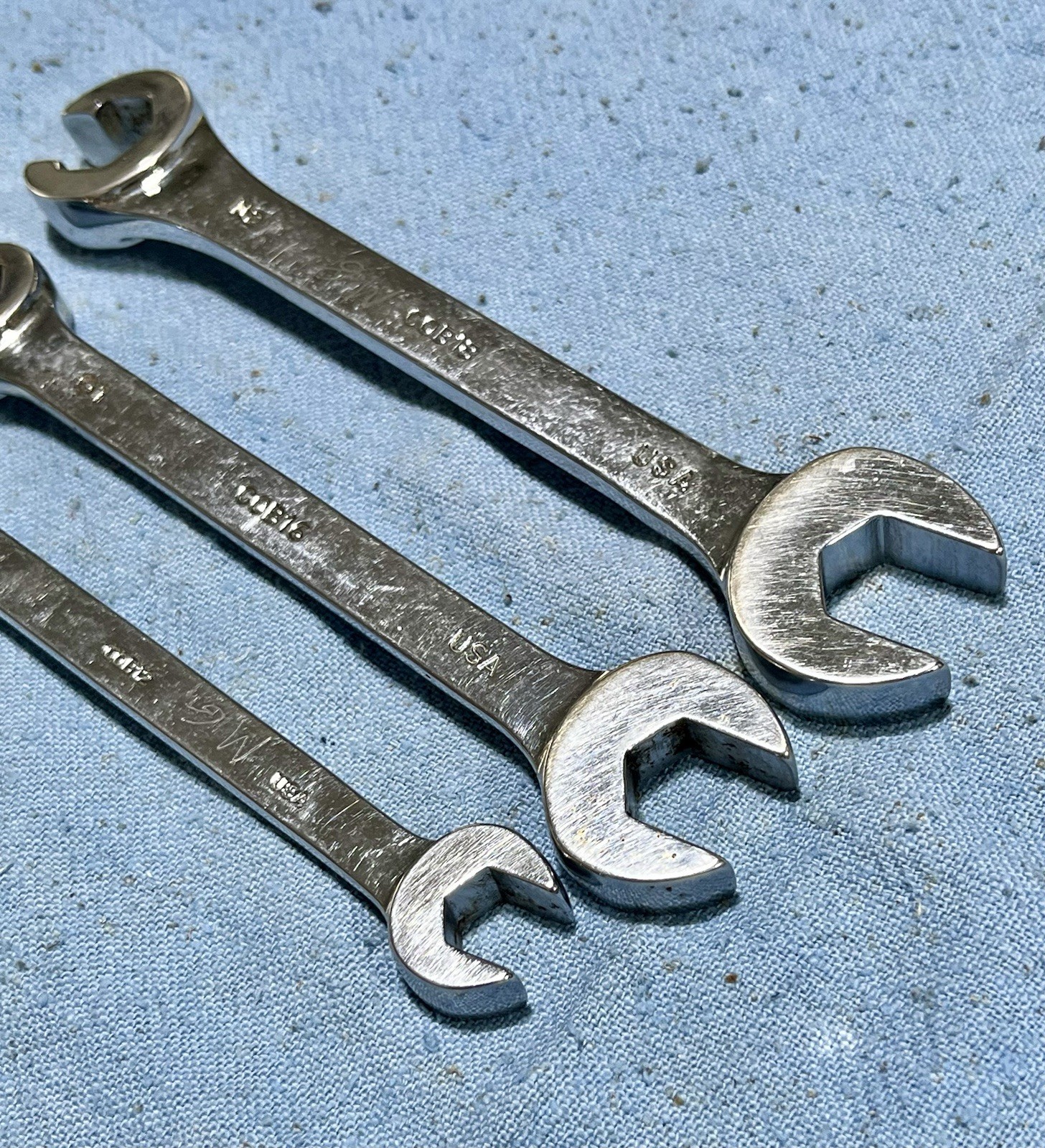 MAC Tools COB12, COB16, COB18 Flare Nut Line Wrench Open End Combo See Pictures!