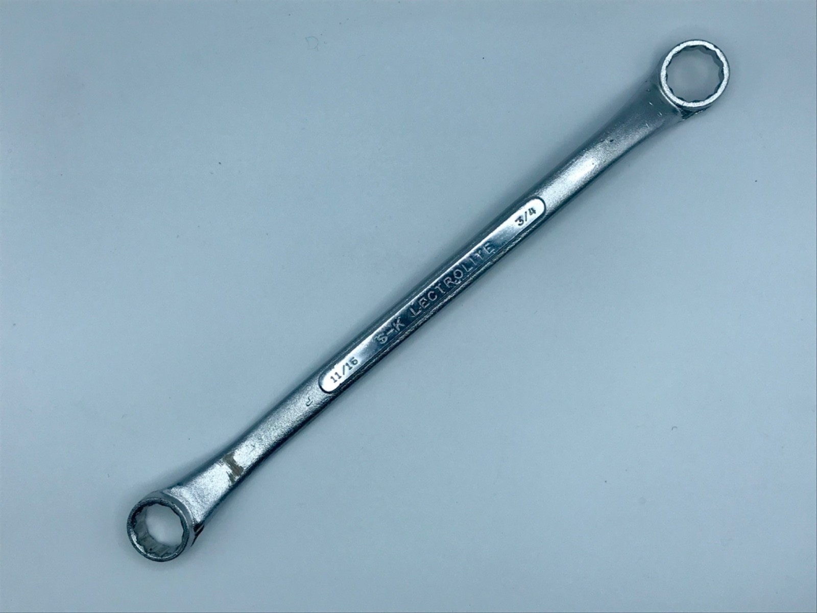 Vintage S-K Lectrolite SAE 6-Piece Offset Box Wrench Set, USA 🇺🇸