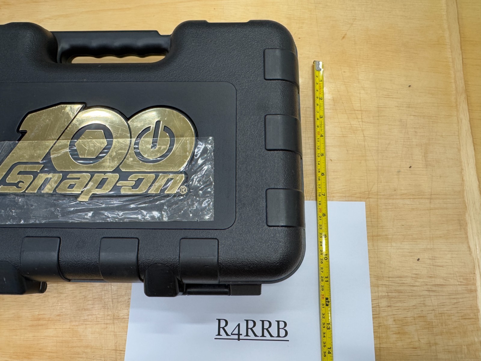 Snap-on Tools USA 100th Anniversary Edition Service Set CASE + FOAM GOLD NICE
