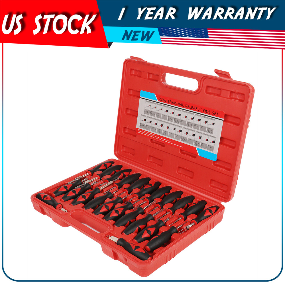 ✔23pcs Universal Terminal Connector Release Tool Kit Extractor Removal Tool Set