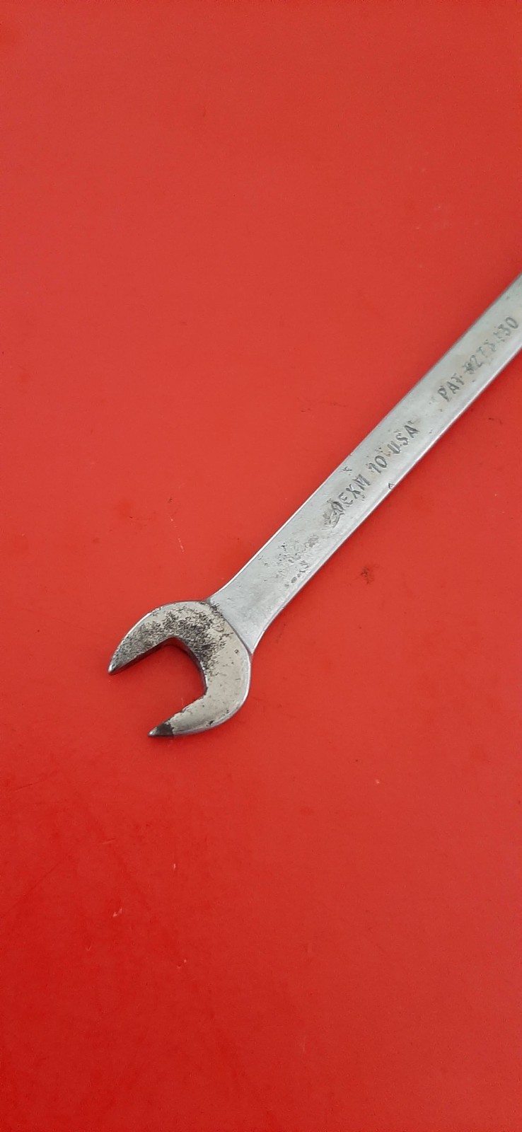 Snap-on Tools 10mm 12pt Point Combination Wrench OEXM10 USA Engraved