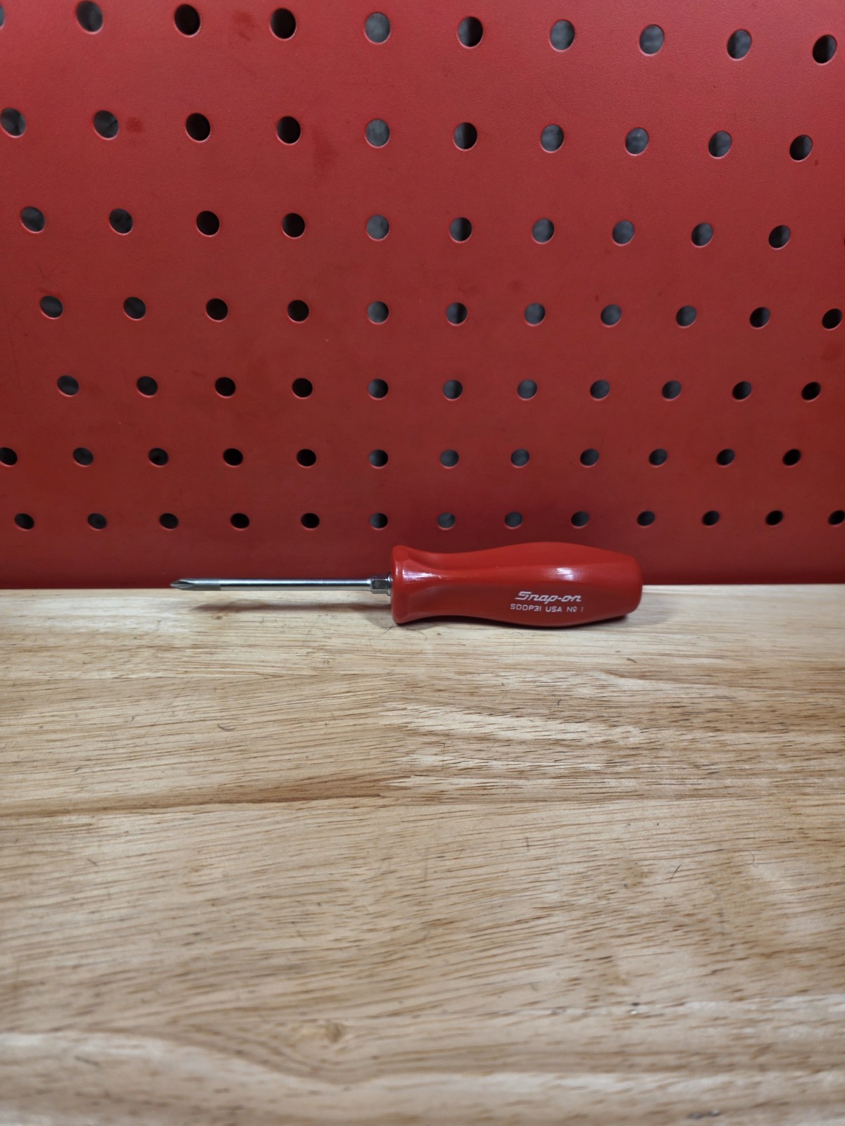 Snap-on Tools SDDP31 Red 3″ Length Shank 6.5″ OAL #1 Phillips Light Use