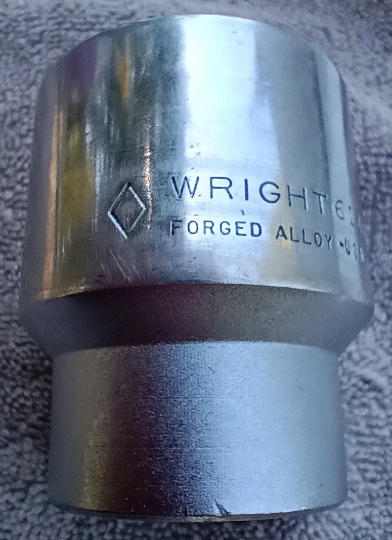 Wright USA 3/4″ Drive 1-7/16″ Socket 12-point 6146 1 7/16