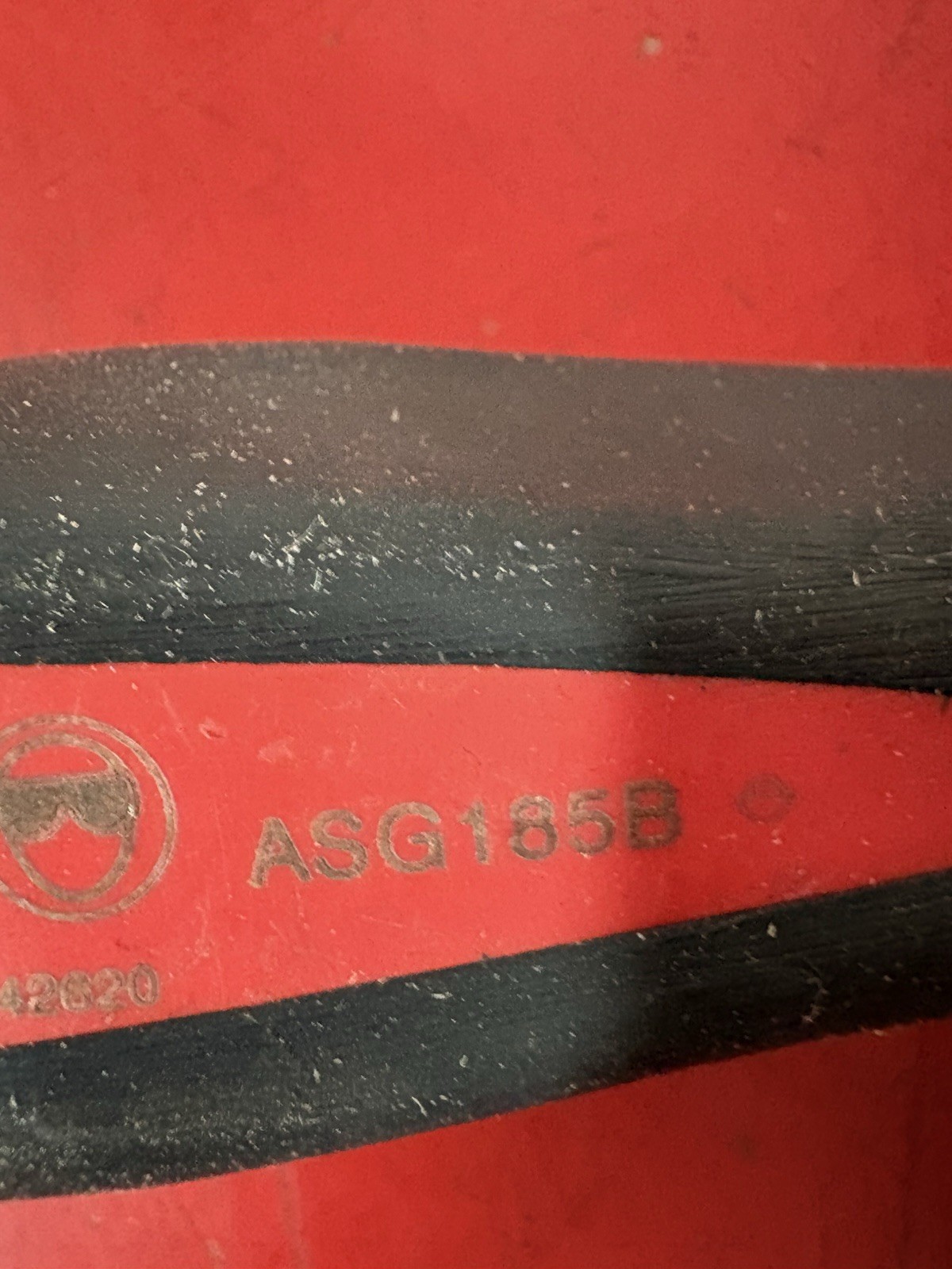 Snap-On Trim Pad Clips Removal Tool RED & BLACK Soft Grip Handle ASG185B USA