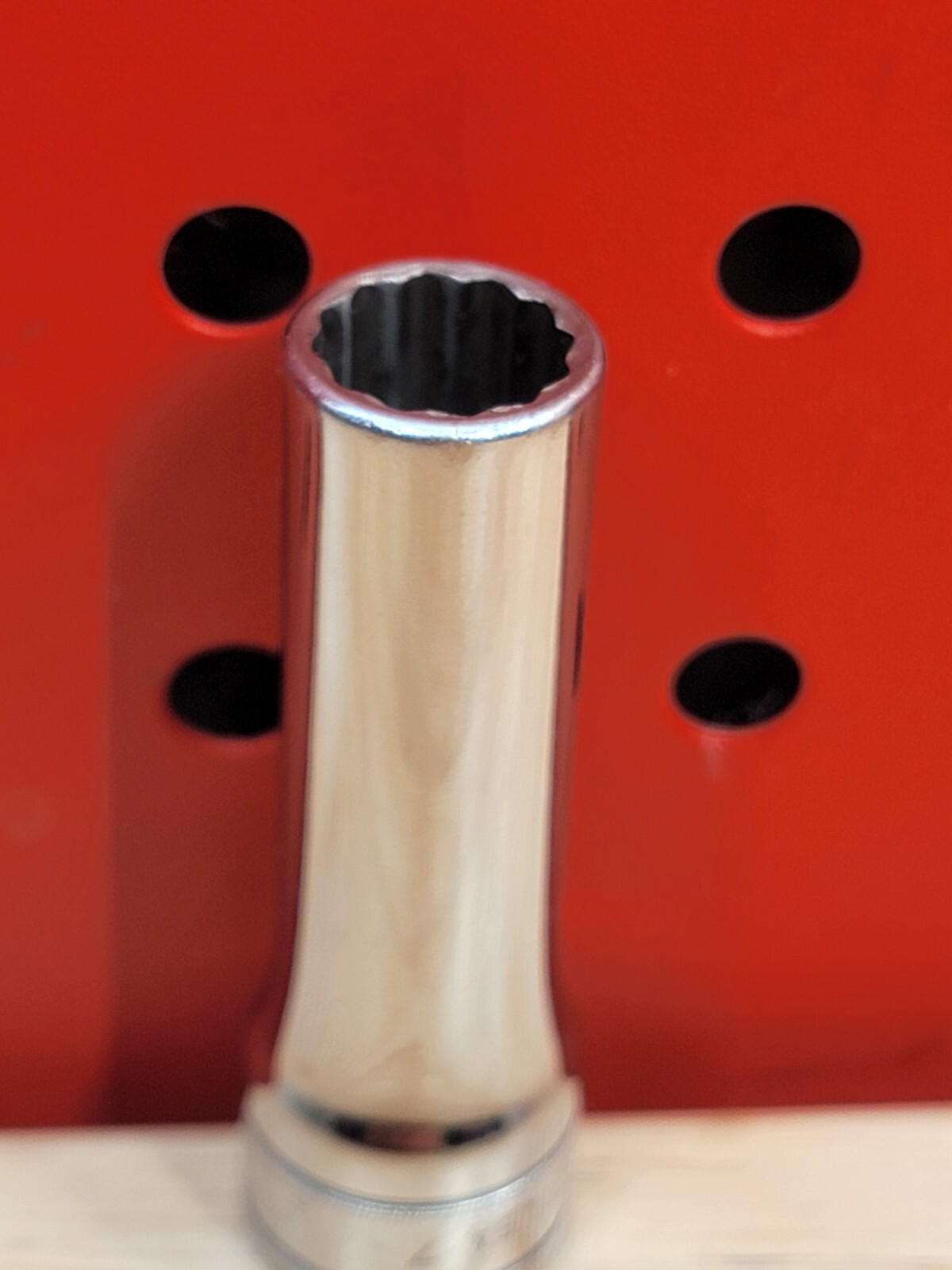 Snap-on Tools SF121 3/8″ SAE 3/8″ Drive 12-Point Deep Chrome Socket USA