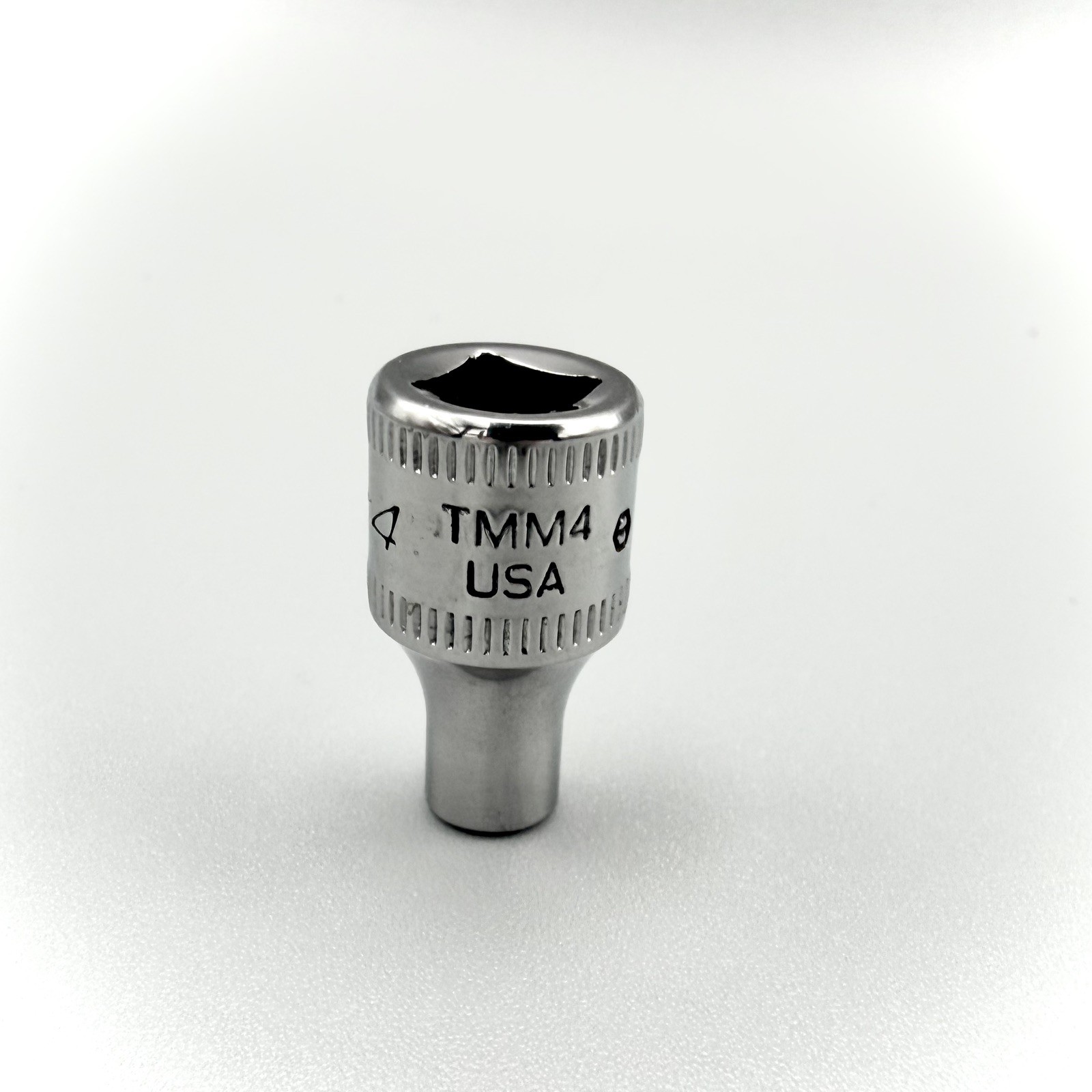 Snap On TMM4 1/4 Inch Drive 4mm 6 Point Socket. Snap-on USA