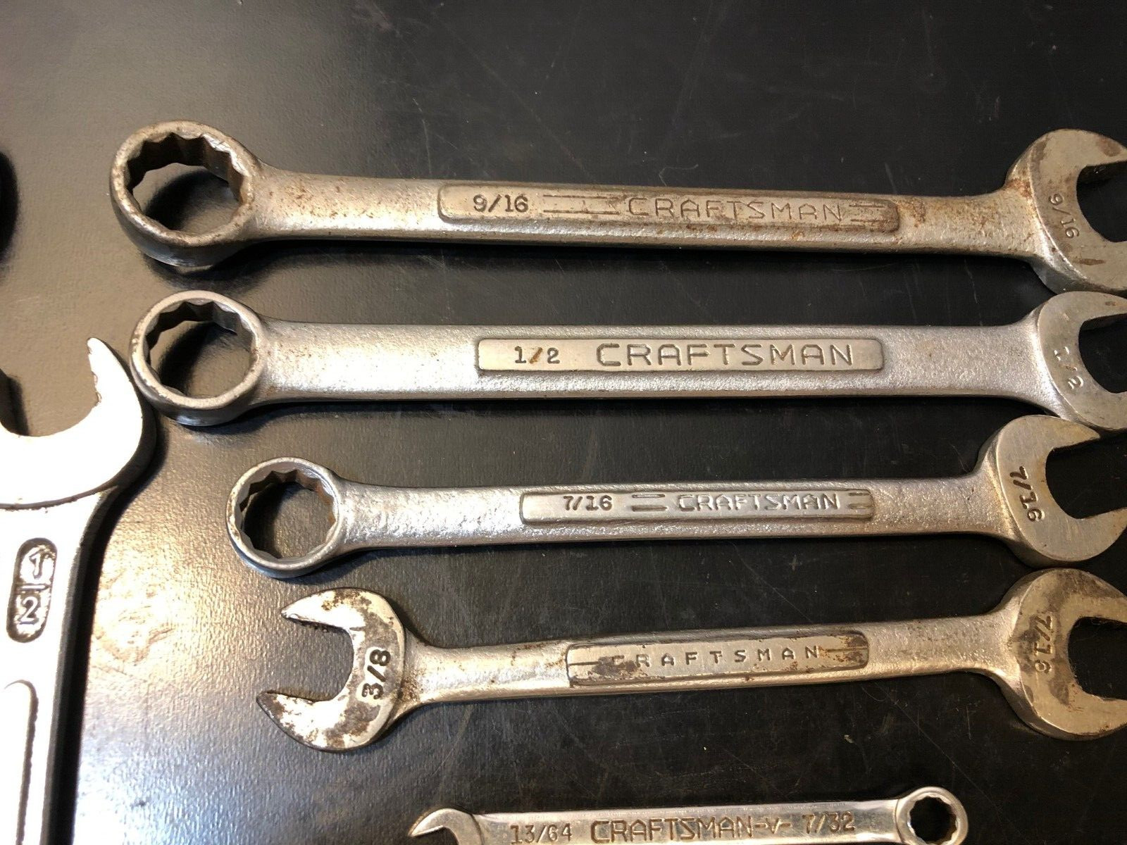 Vintage 20 pc Combination & Open End Wrench Lot – Craftsman, S-K, Daco, ATD!
