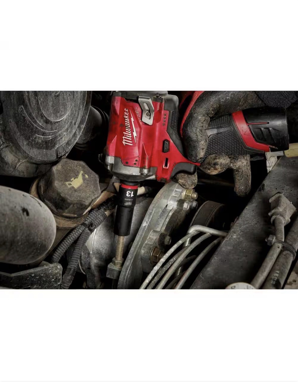 Milwaukee 49-66-7007 3/8″ Drive Metric Standard Impact Socket Set – 14 PC