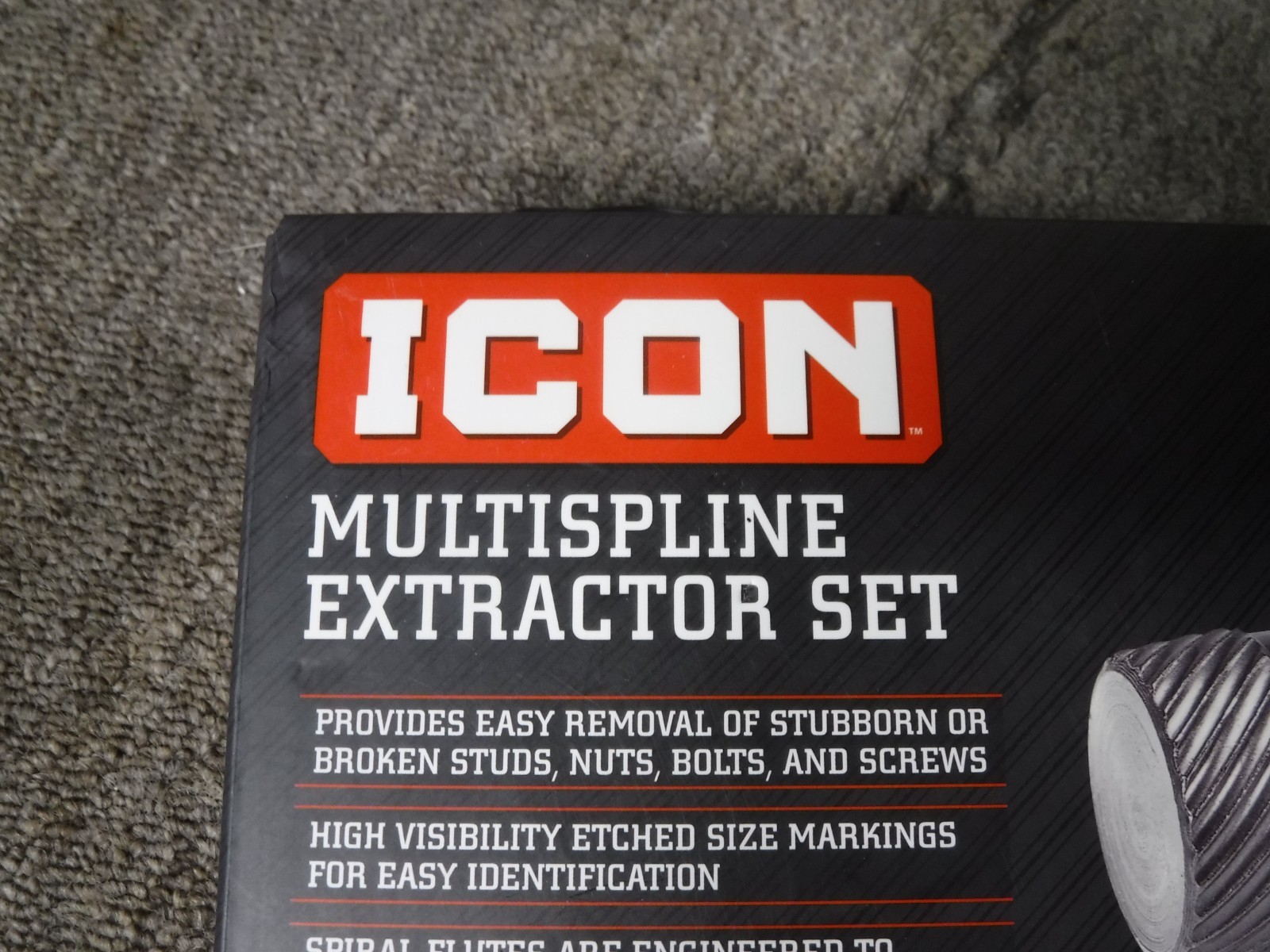 *NEW* Icon Multispline Screw Extractor Set, 25-Piece XMS-25 58699