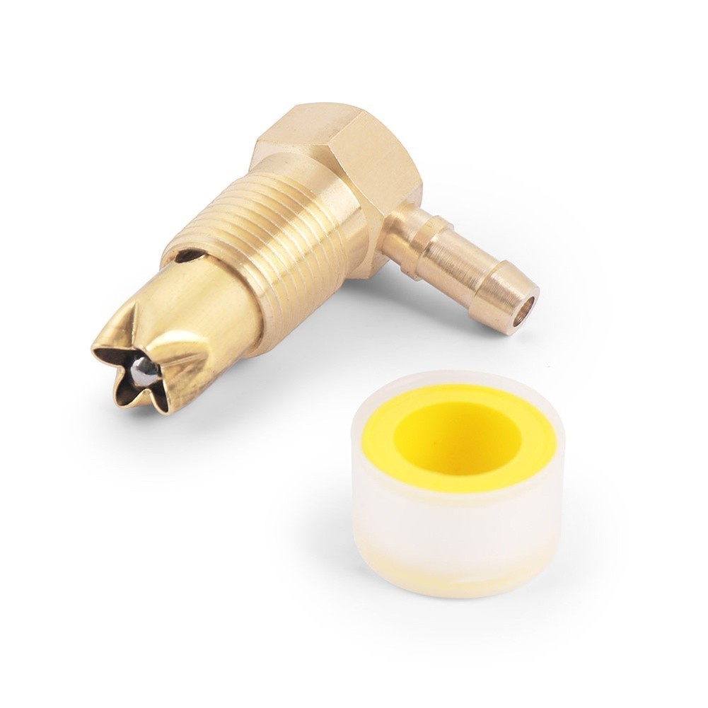 1/2 NPTF Female Fuel Vent Check Valve Compatible with 5/16 Fuel Hose Barb