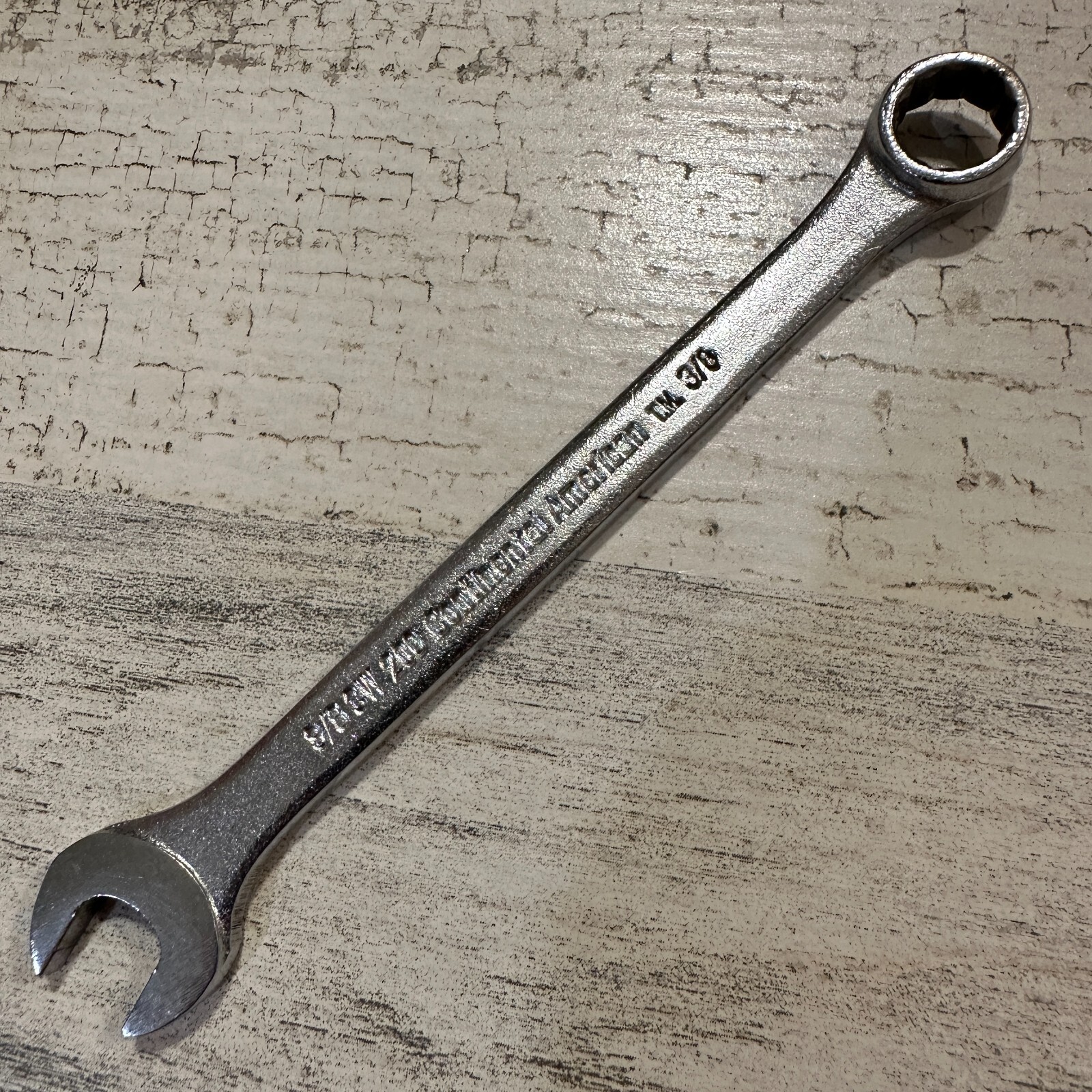 Continental American 3/8 Combination Wrench 12 Point CW200 Made in Japan 5″ Long