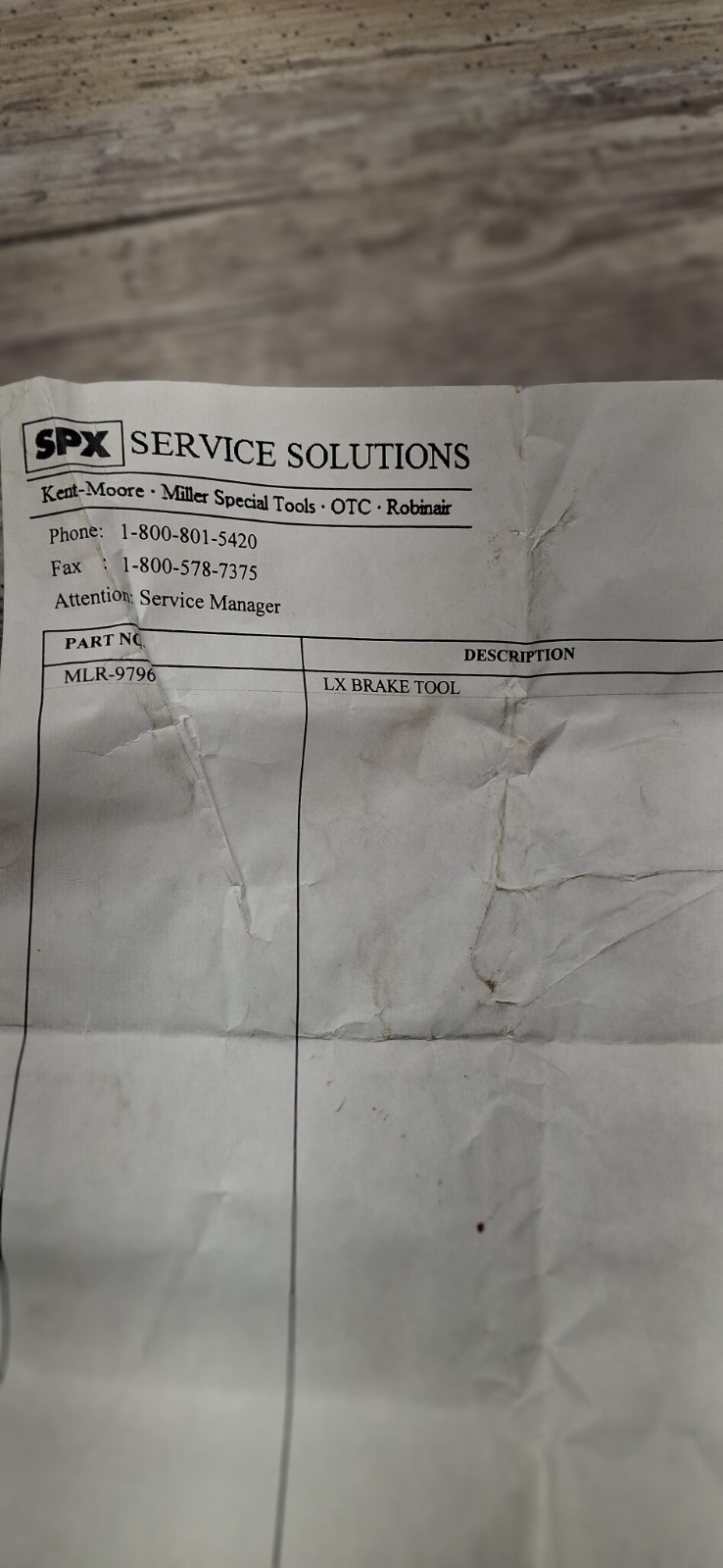 MILLER TOOL 9748 1 of 2 BLEEDER ADAPTERS FOR LX VEHICLES