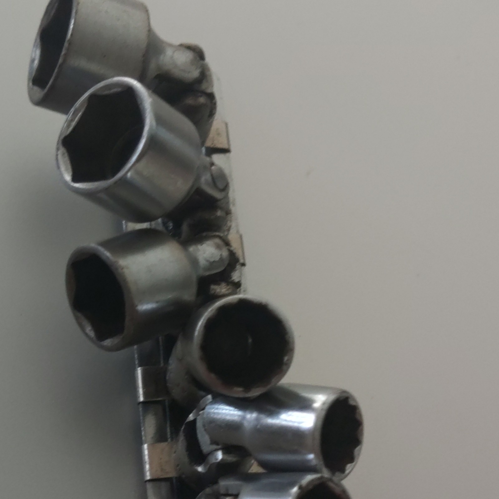 1/4 Drive Snap On Sae Flex. Sockets, 1/4-9/16 Plus Universal Adapter