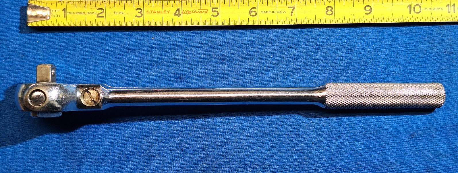 SK Tools 3870 3/8″ drive rotating swivel head ratchet 10″ long USA