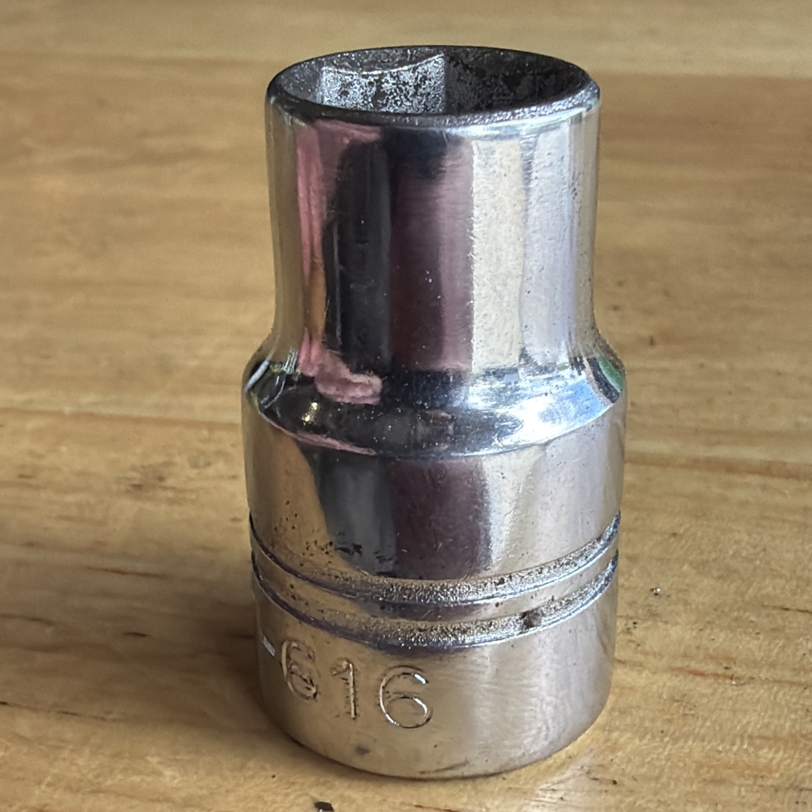 Williams Tools 1/2″ Shallow Socket 1/2″ Drive 6 Point ST-616 Made in USA