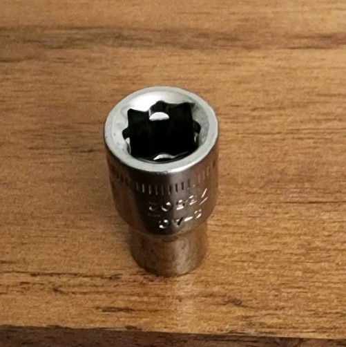 Craftsman 6mm Socket 6 Point 1/4″ S-AC 43502