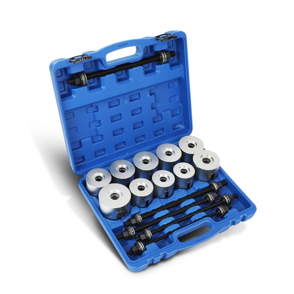 27Pc Universal Press & Pull Sleeve Kit Bush Bearing Removal Insertion Tool Set