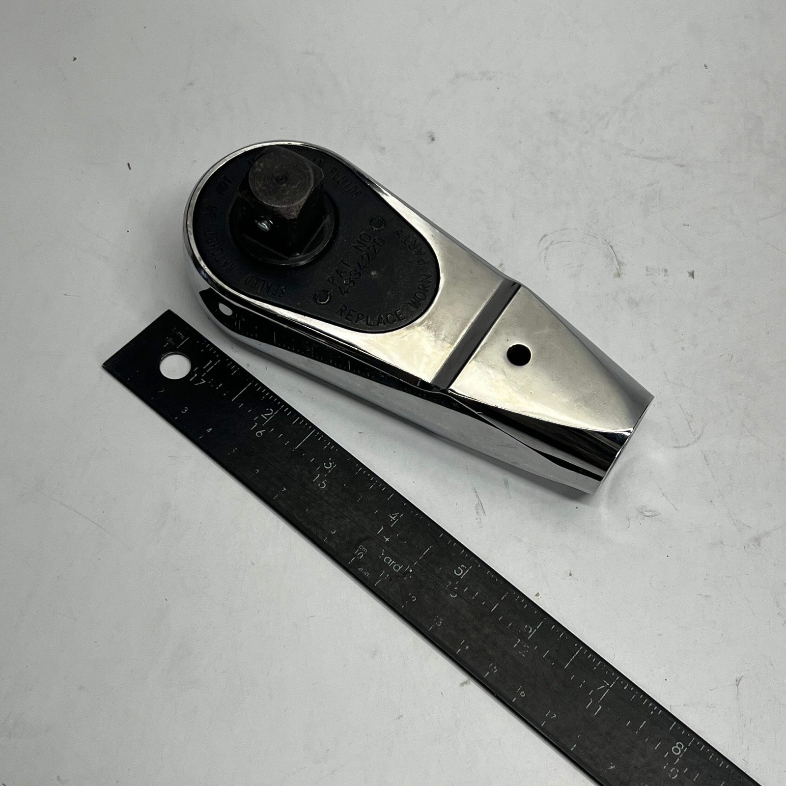 SNAP ON Heavy Duty Sealed Head Ratchet (handle Not Included) 3/4″ Chrome L872
