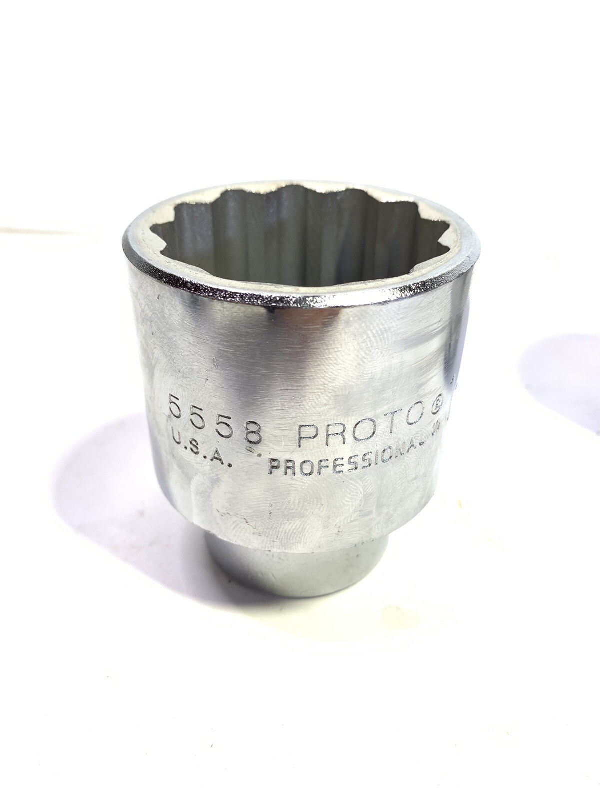 Proto SAE 5558 1-13/16 & 5560 1-7/8 Inch Standard Socket 3/4 Drive 12 Point